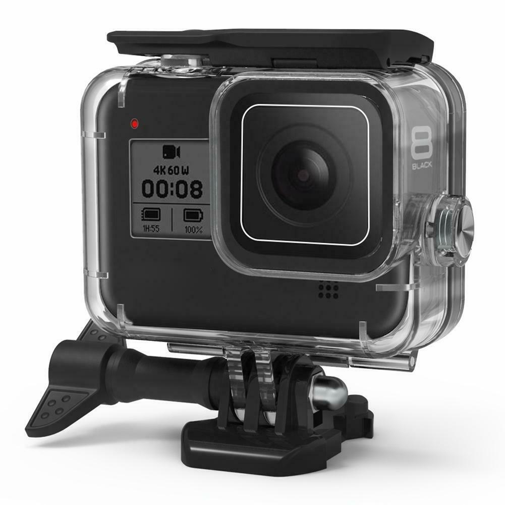 60m Underwater Waterproof Case Protective Shell Cover Housing for Gopro Hero 8
