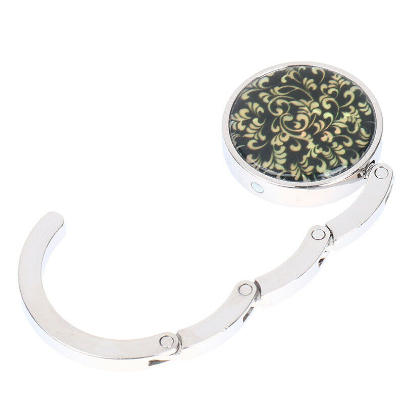 Women Bag Hook Portable Handbag Purse Holder Folding Round Table Tote Hol JYDFA