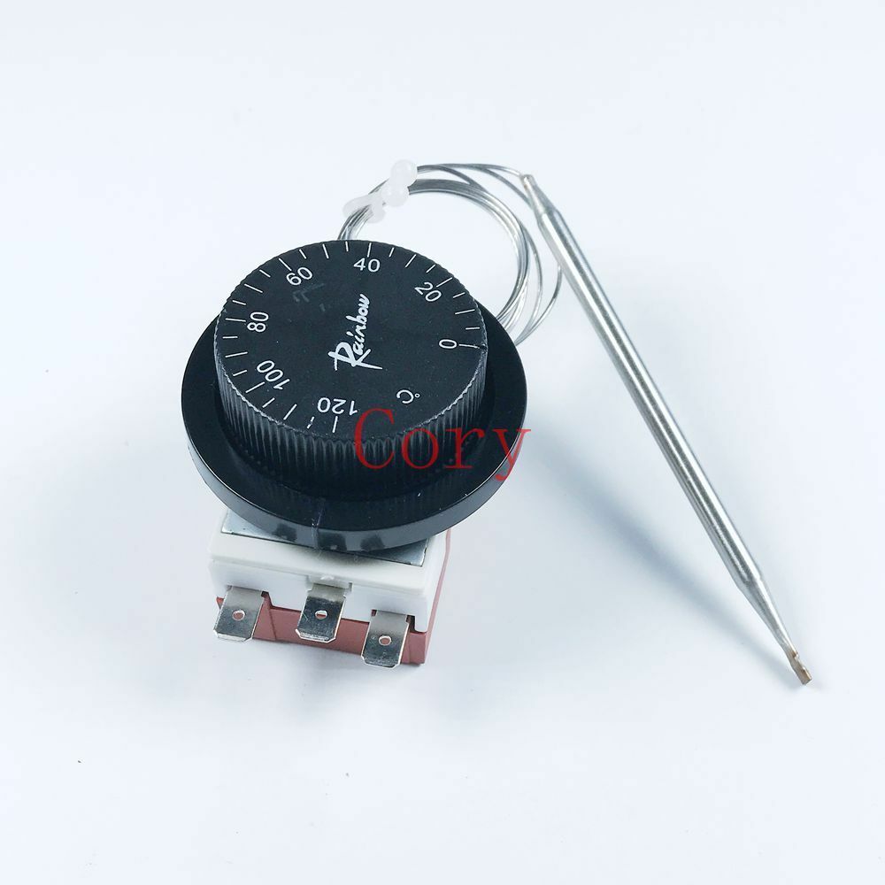 1pcs 0-120 Degree Celsius ENC ENO Temperature Control Switch Thermostat 250V 20A