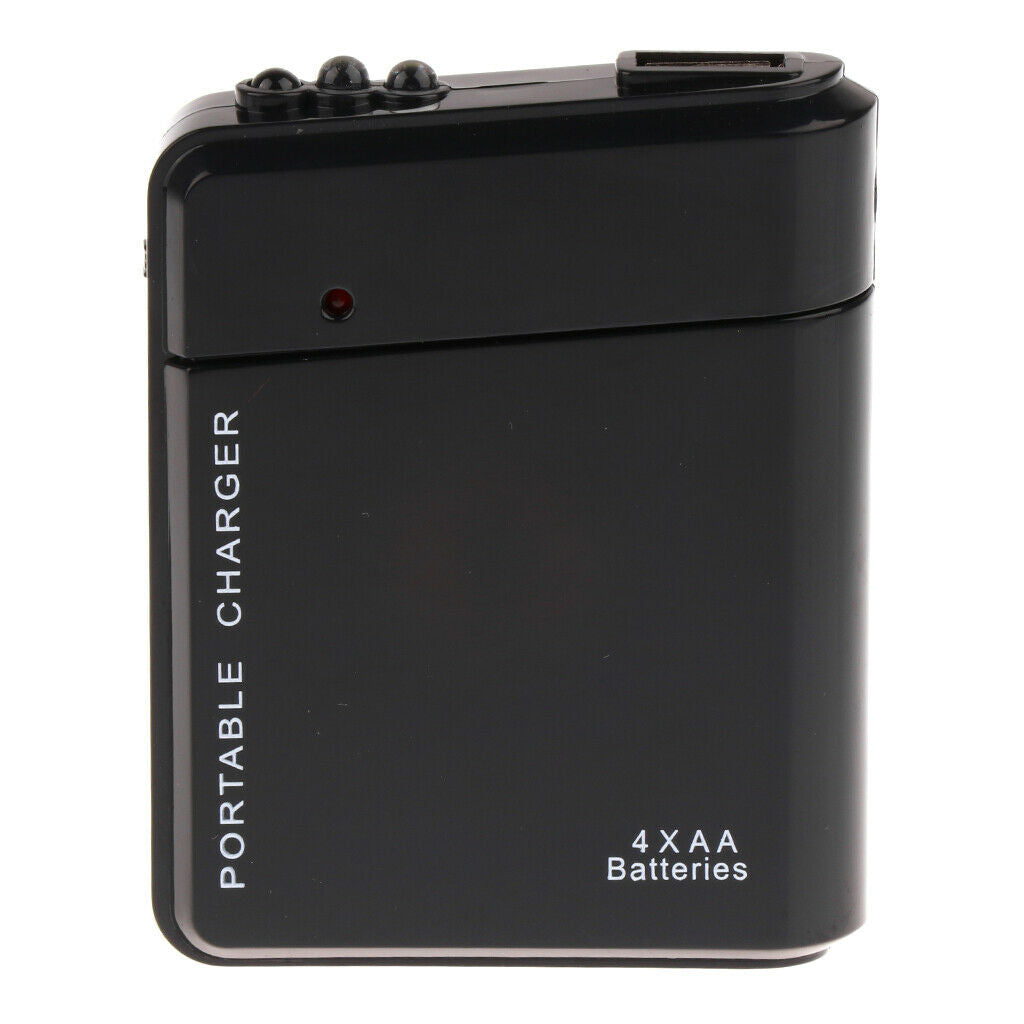 Universal 4 X AA Battery Portable Emergency USB Mobile Phone Charger
