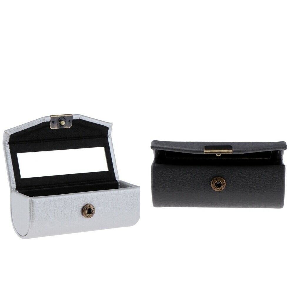 Leather Lipstick Case Gifts Organizer Bag Lipstick Holder Durable Soft Leather