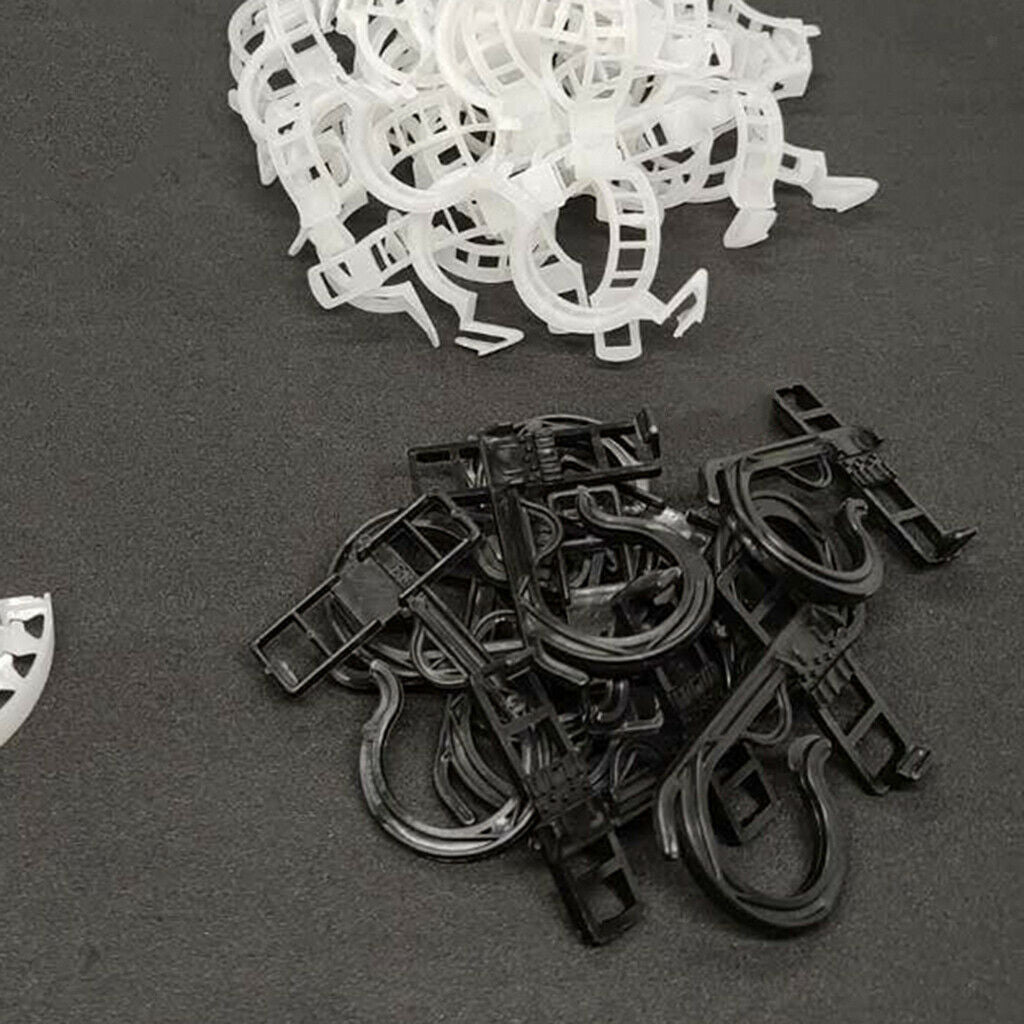 100x Greenhouse Trellising Kits Vine Tomatoes Trellis Clips Hanging Clamps