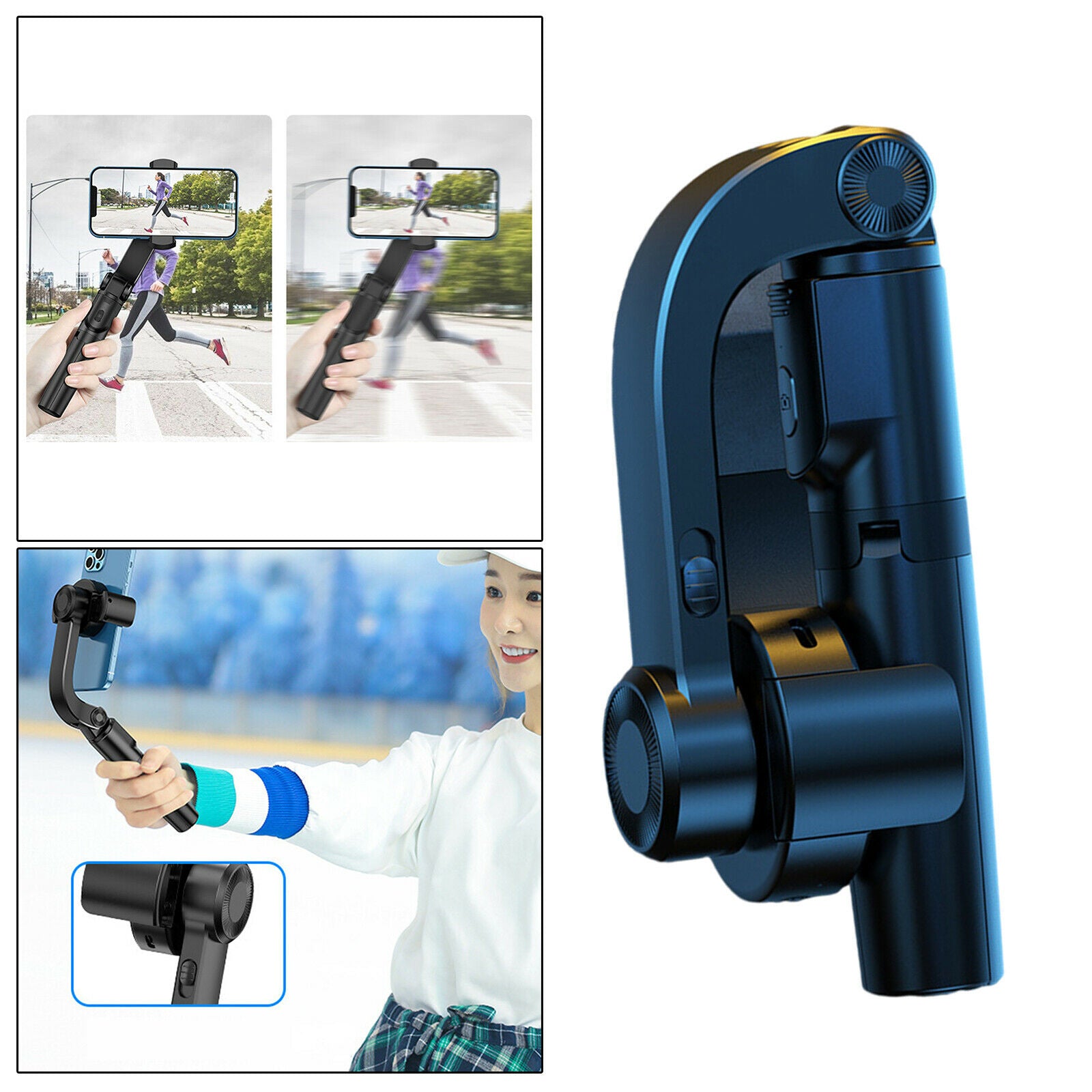 Handheld Selfie Stick Compact Extendable for Vlog Selfie Broadcast Party