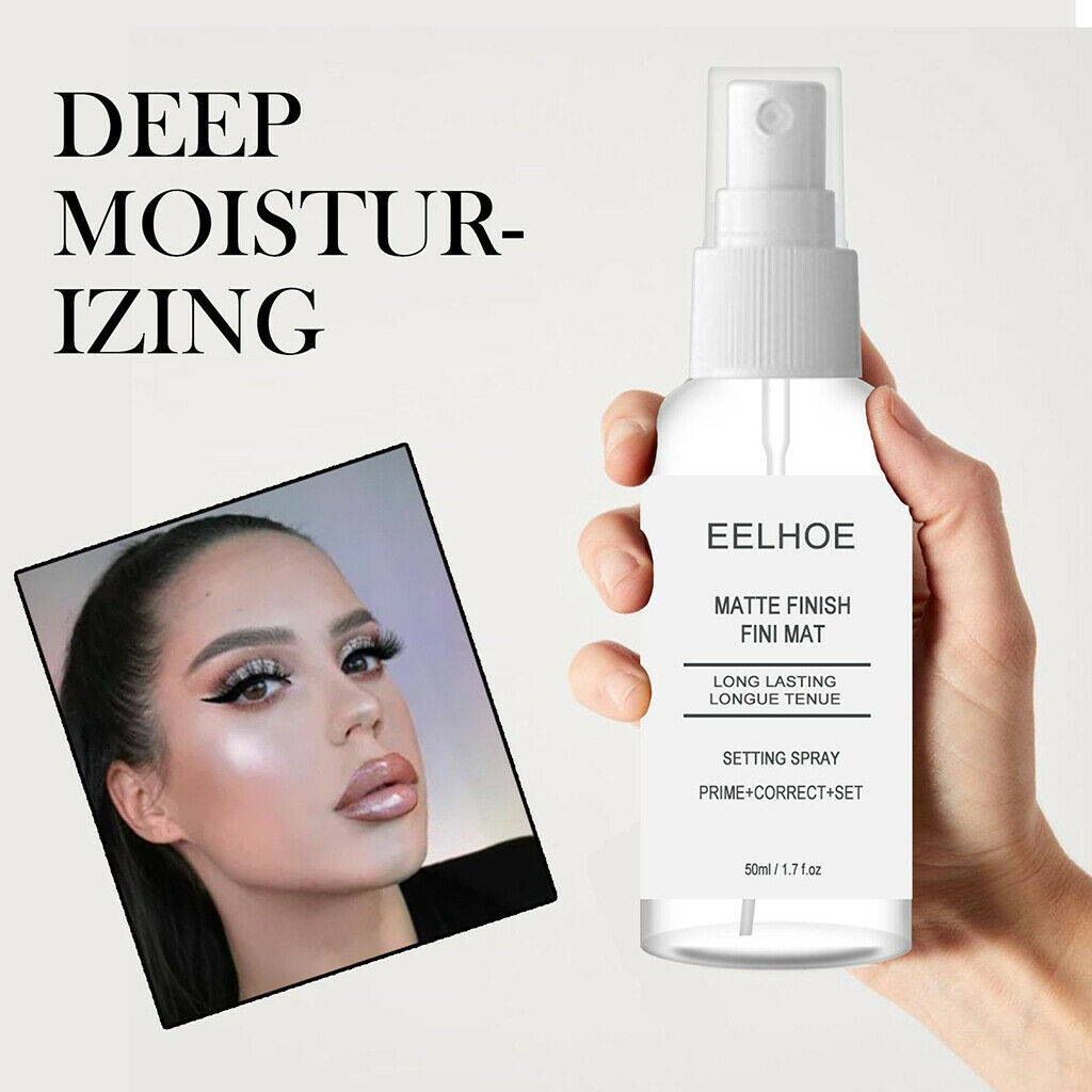 Matte Finish Makeup Setting Spray Long Lasting Face Skin Care for Oily Skin