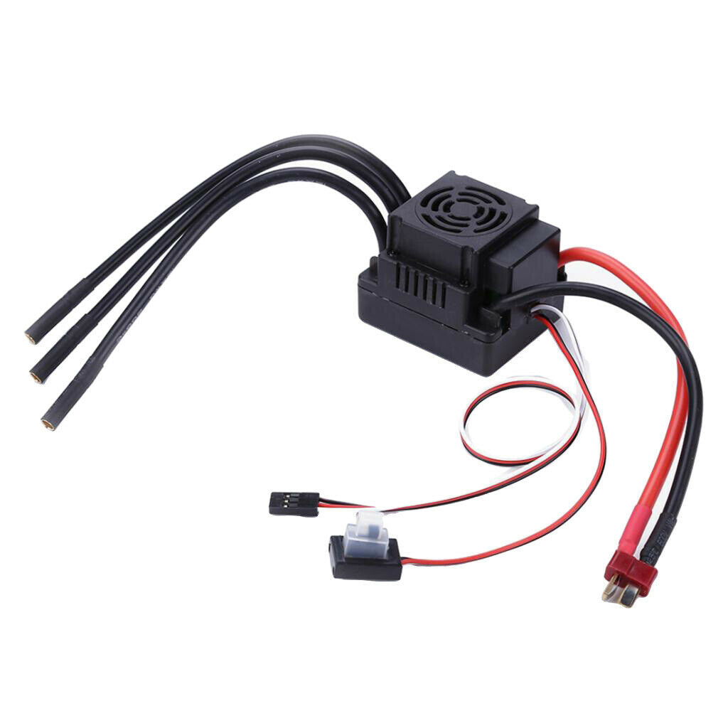 1pc Waterproof 120A Brushless ESC Banana Head T-plug for 1:8 Upgrade Parts