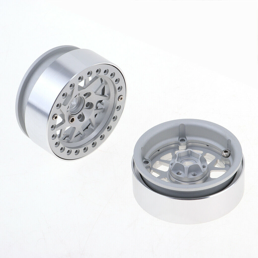 1/10 Scale 2.2 '' Beadlock Rim Rim Parts 4X for Redcat HSP RC4WD RC Car # 1