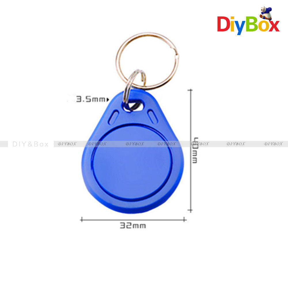 5PCS UID Changeable Keyfob Compatible with MCT Block Direct Writable RFIC IC Tag