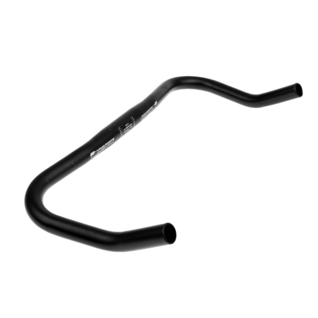 Bicycle Handlebar Bent Bar Road Bike Drop Handlebars Cycling Handlebar Black