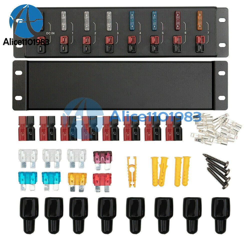 8-Ports Splitter Distributor Anderson Screw Fixed For Radio