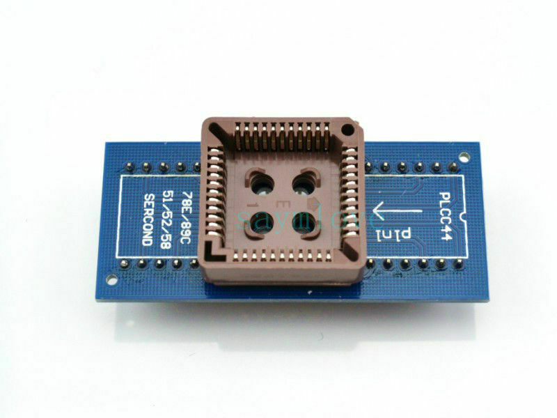 3pcs New PLCC44 to DIP40 EZ Programmer Adapter IC Socket Converter Module
