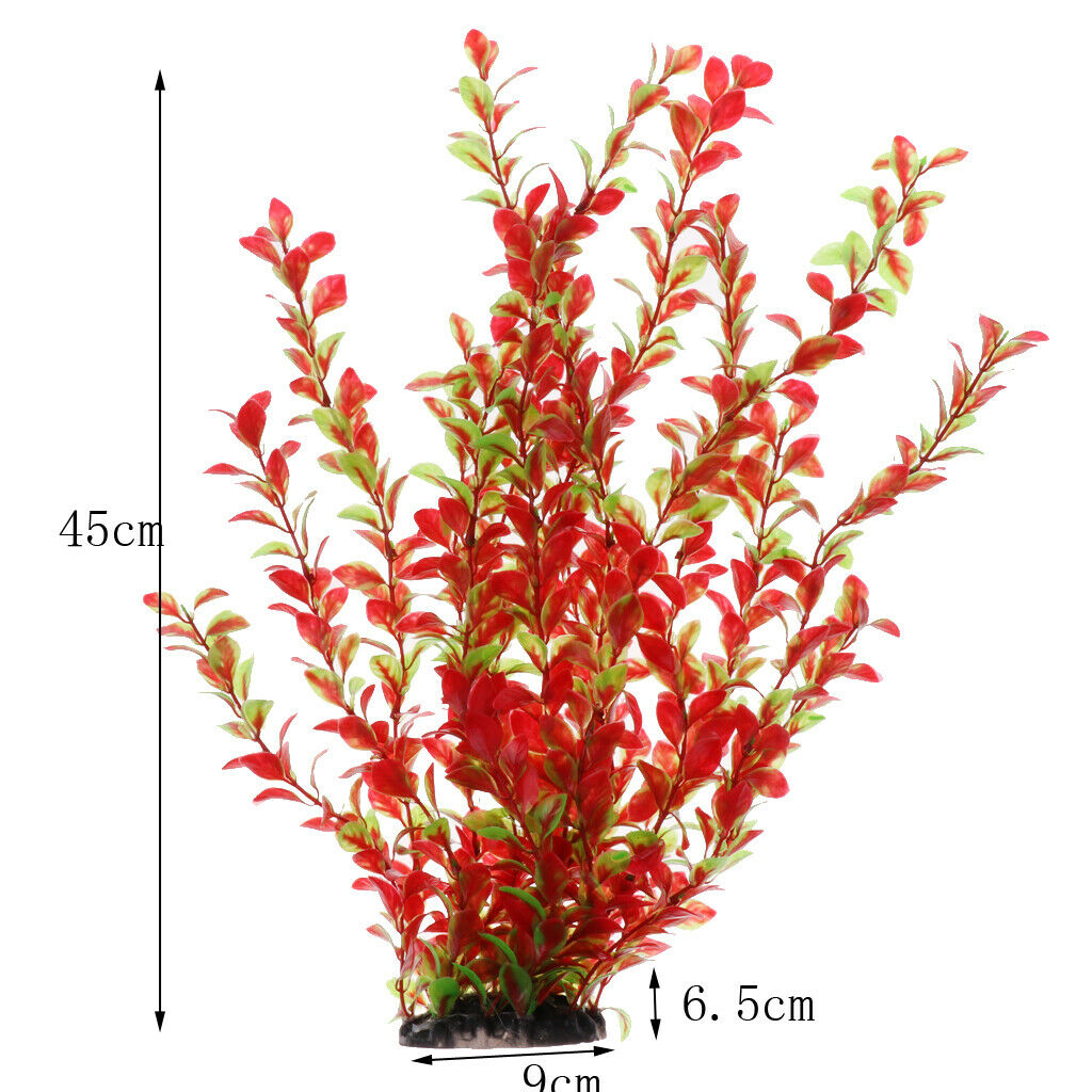 Artificial Aquatic Plant Grass Fish Tank Aquarium Ornament Landscape Type 1