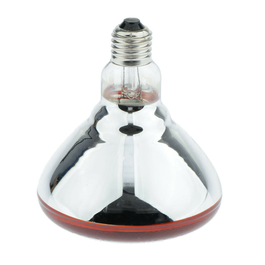 3x Reptile Infrared Heat Lamp Light Bulb For Reptile Amphibian Snakes Goose
