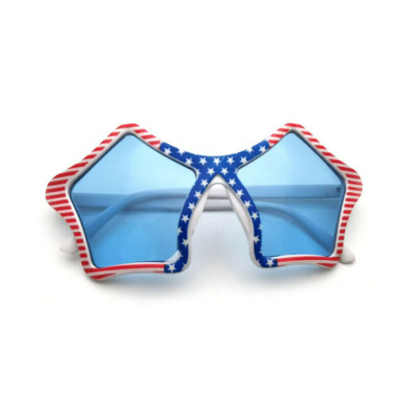 Portable American Independence Day Flag Sunglasses Luxury Sun Glasses.l8