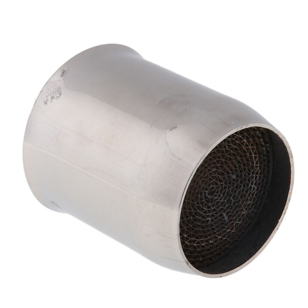 2 PCs 60mm Motorbike Exhaust Pipe Muffler Insert Baffle DB Killer Silencer, New