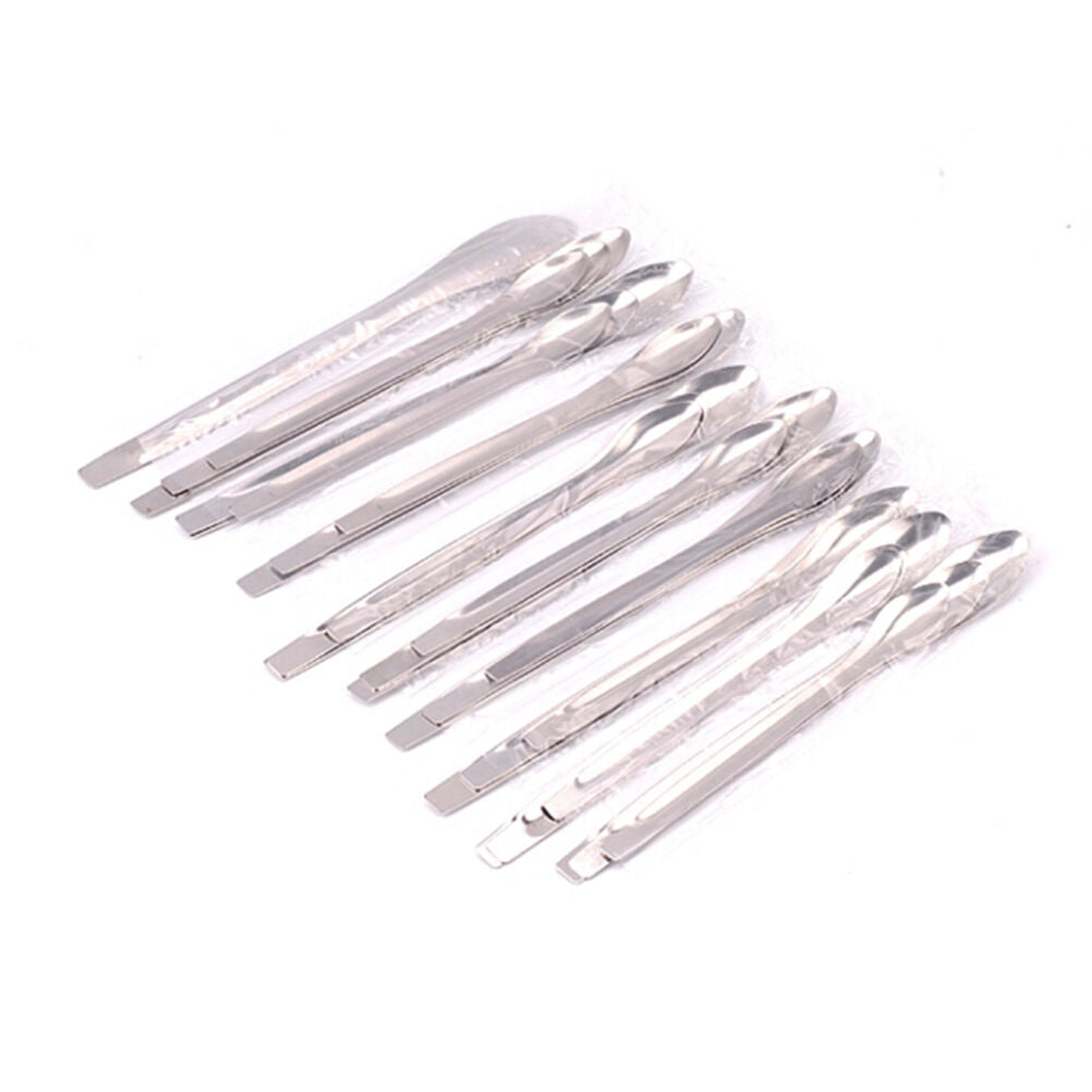 3pcs/Set Stainless Steel Medicinal Ladle Spoon Chemistry Experiment Pharma.l8