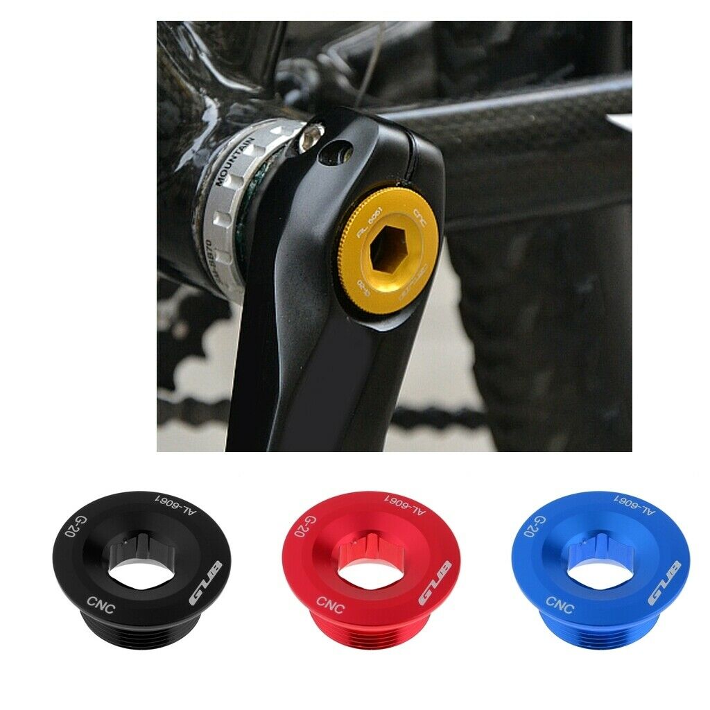 3x Crank Arm Fixing Bolt Bracket Screw Arm Fixing Red/Blue/Black 28mm Dia.