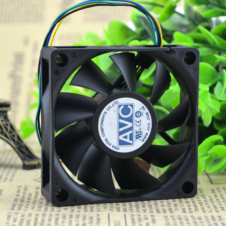 for AVC DA07020T12U fan 70*70*20mm 12V 0.7A 7cm 4pin