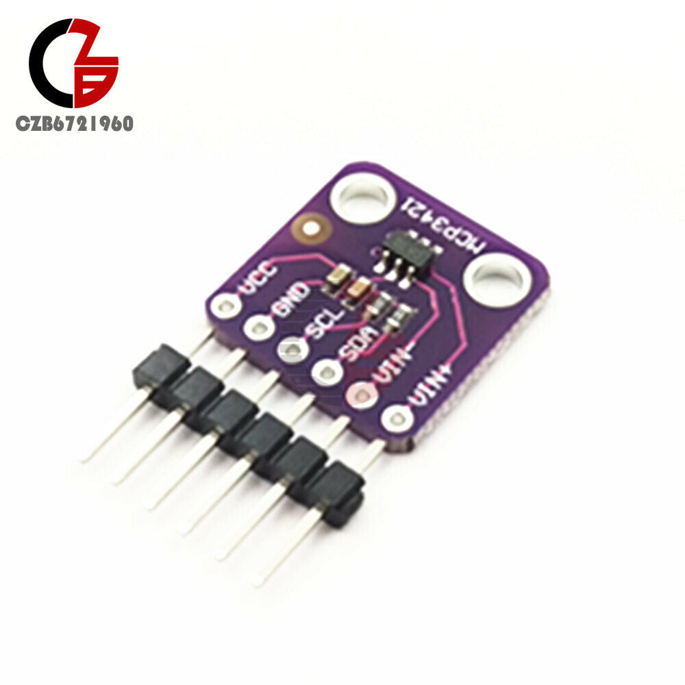 MCP3421 SOT-23-6 ADC A/D Converter Evaluation Board For PICkit Serial Analyzer