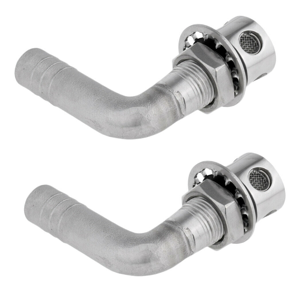 2pcs Caravans Gas Tank Vent Fuel Tank Vent Breather For 12mm-15mm Hose