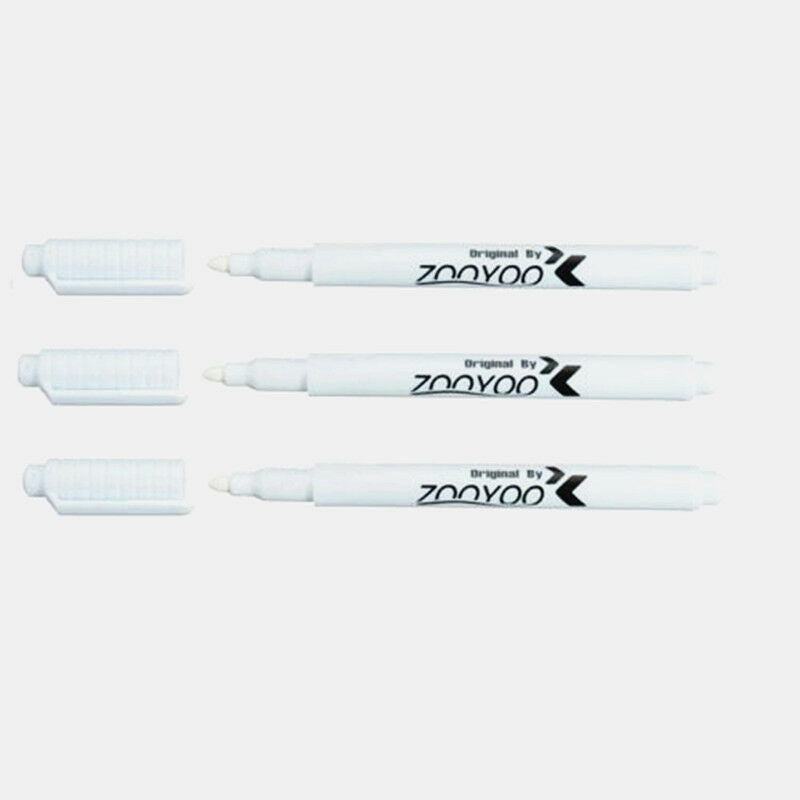 3pcs White Liquid Chalk Pen/Marker for Glass Windows Chalkboard Blackboard NEW