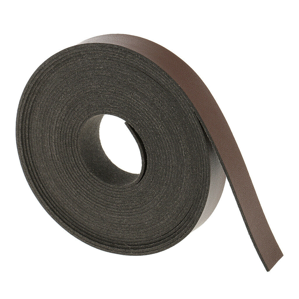 2pcs 5 Meters DIY Leather Straps Strips for Leather Crafts 2cm