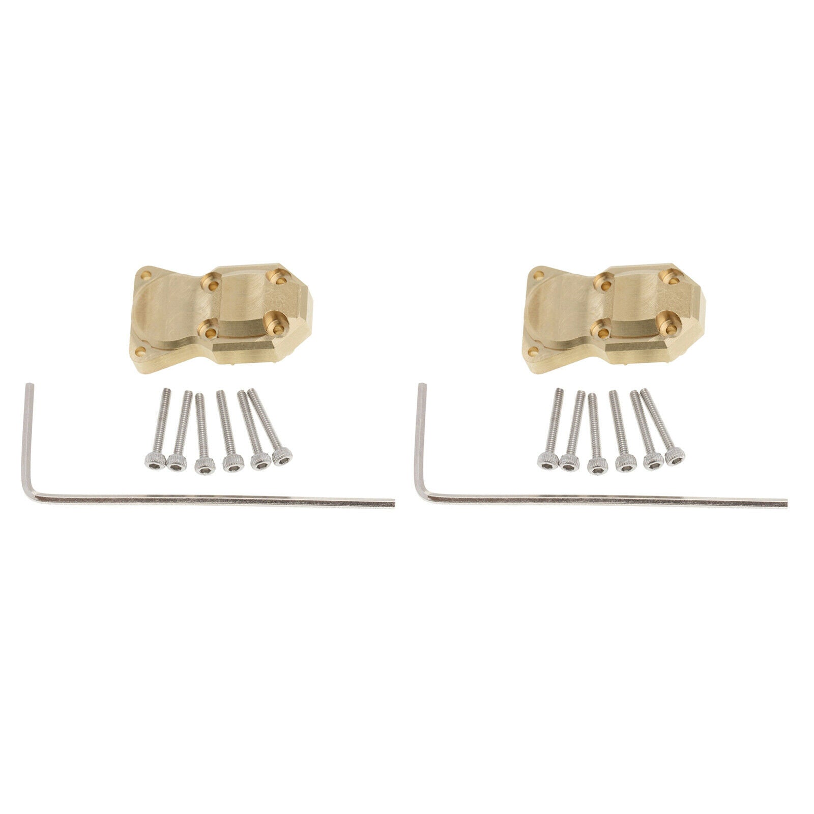 2pcs Diff Cover for Axial SCX24 AXI00002 90081 1/24 RC Car Upgrade Parts