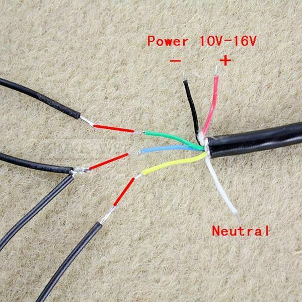 Red LED Universal Digital Gear Indicator Motorcycle Display Shift Lever Sensor