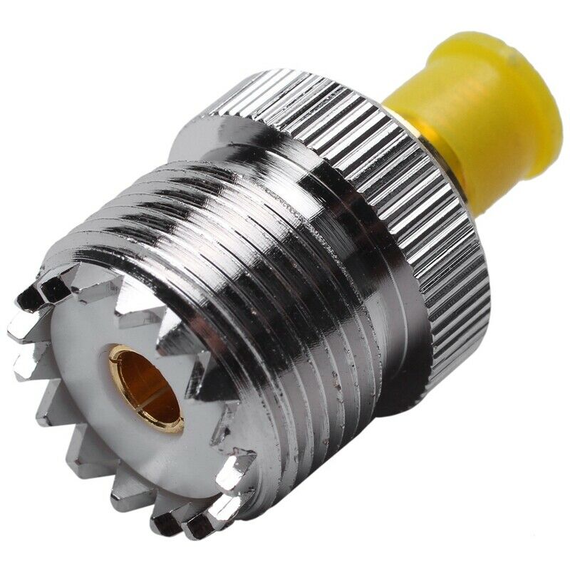 SO-239 SO239 Female Jack To SMA Male Plug Connector RF Coaxial Coax Adapter T3Z7