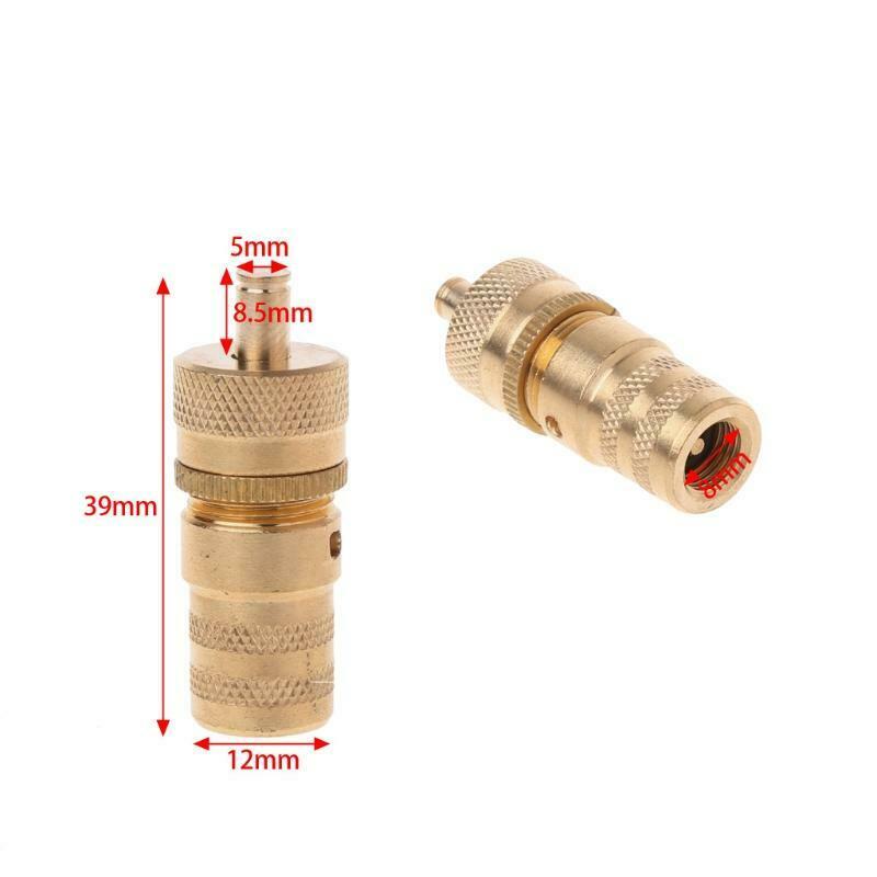 4WD Outlet Universal Off-road Auto Tire Brass Deflator Valve Adapter 6-30 PSI