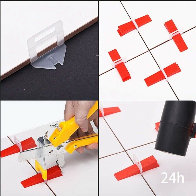 400Pcs Tile Leveling System Tiles Leveler Sps Lippage Free Tile and Stone InJ2Z5