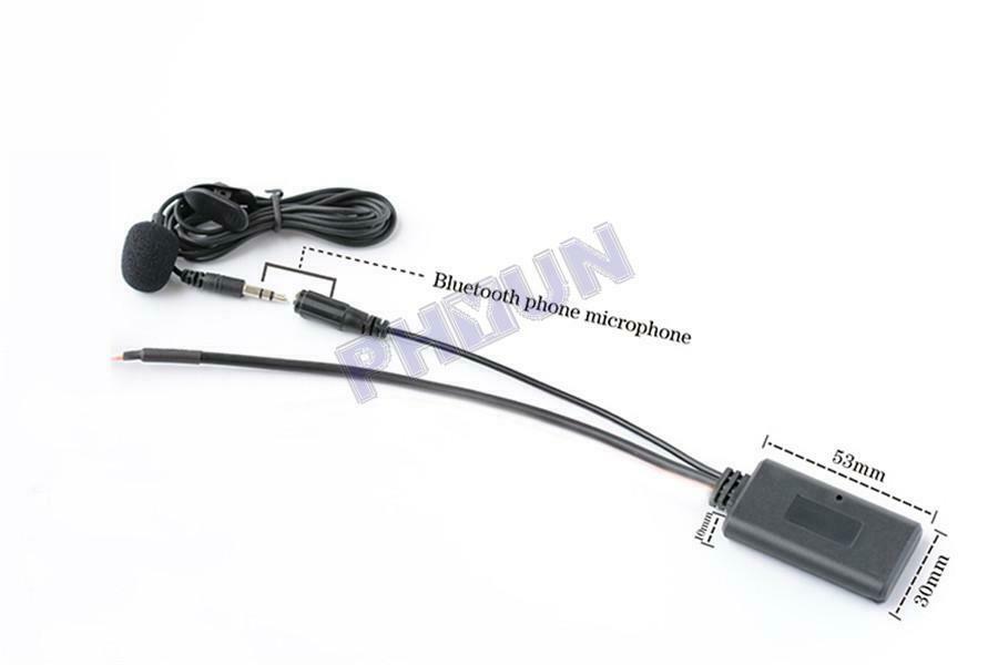 Audio Bluetooth Cable + Microphone For BMW X3 Z4 E83 E85 E86 MINI COOPER R50 R53
