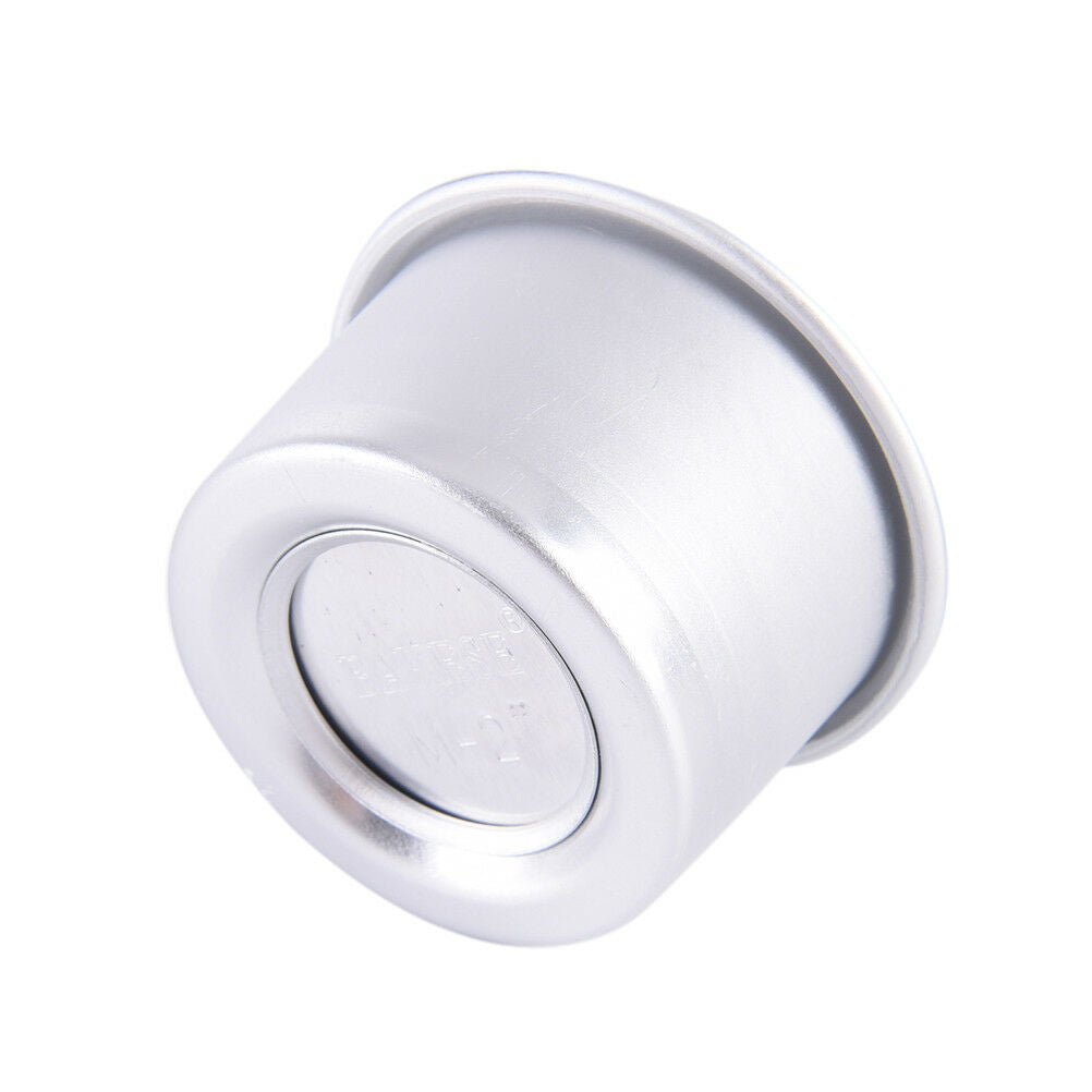 Aluminum Alloy Round Mini Cake Pan Removable Bottom Pudding Mol.l8