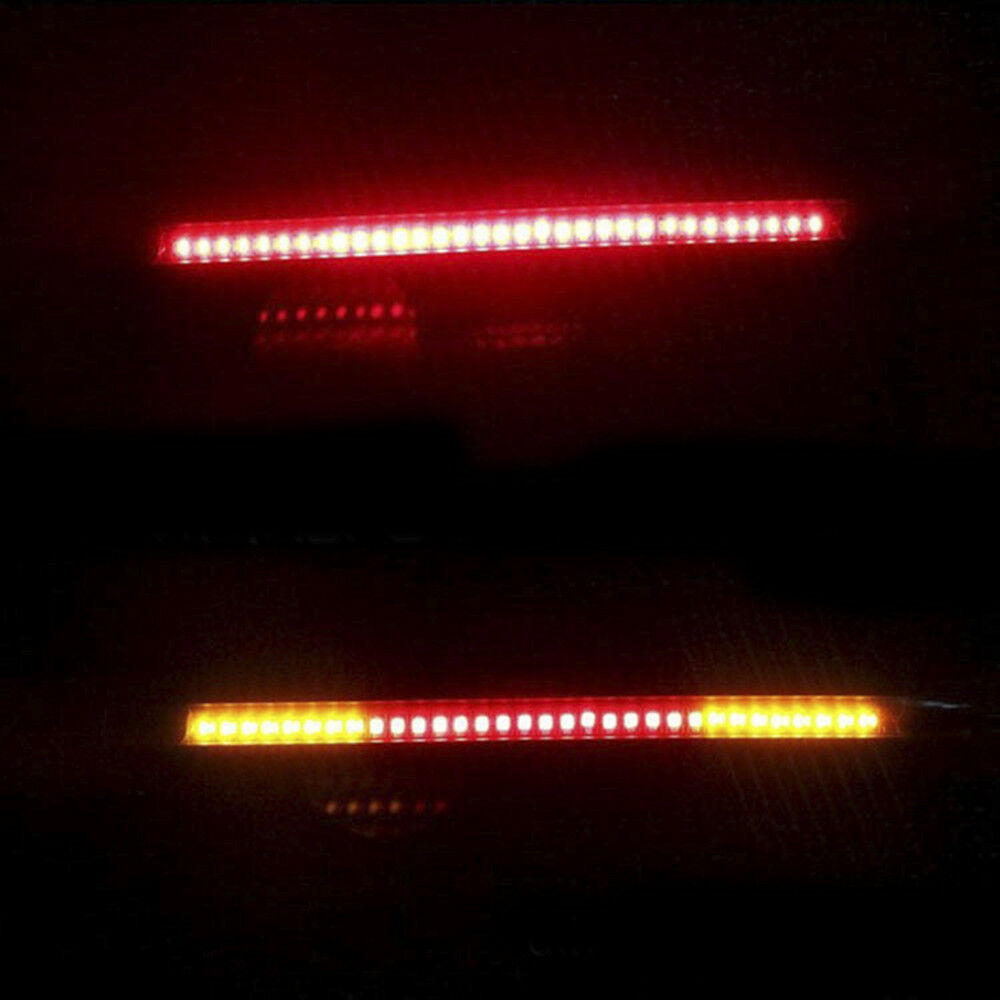 Motorcycle LED Turn Signal Brake Light Taillights Running Strip Lamp Universal