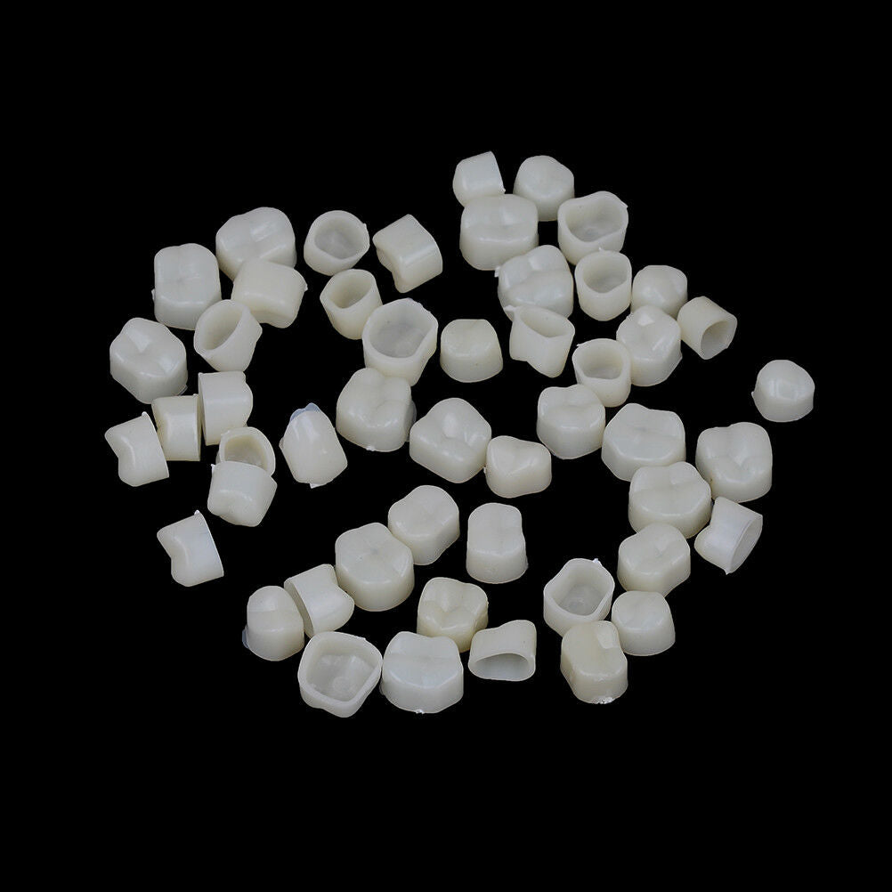 2 Packs Dental Temporary Crown Material For Anterior + Molar Teeth Veneers W XC