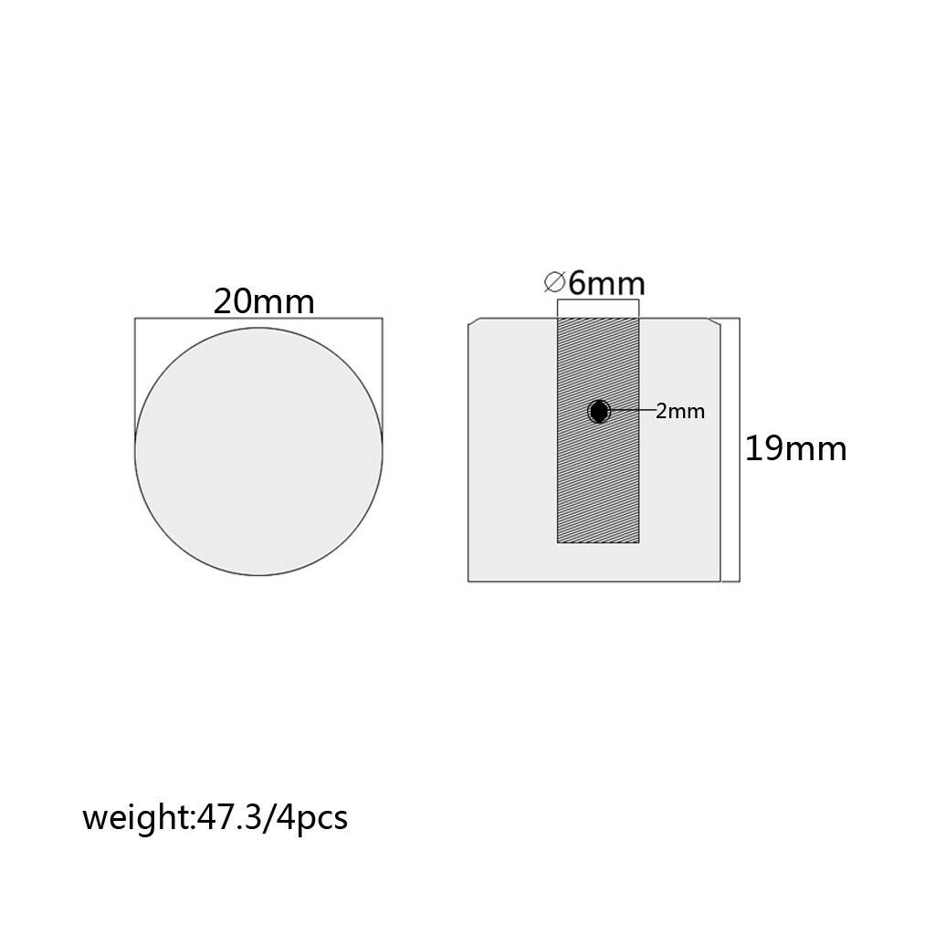 Guitar Tone Knob Alloy 20mm Dia for TL Guitars Instrumental Accs Kit Nickel
