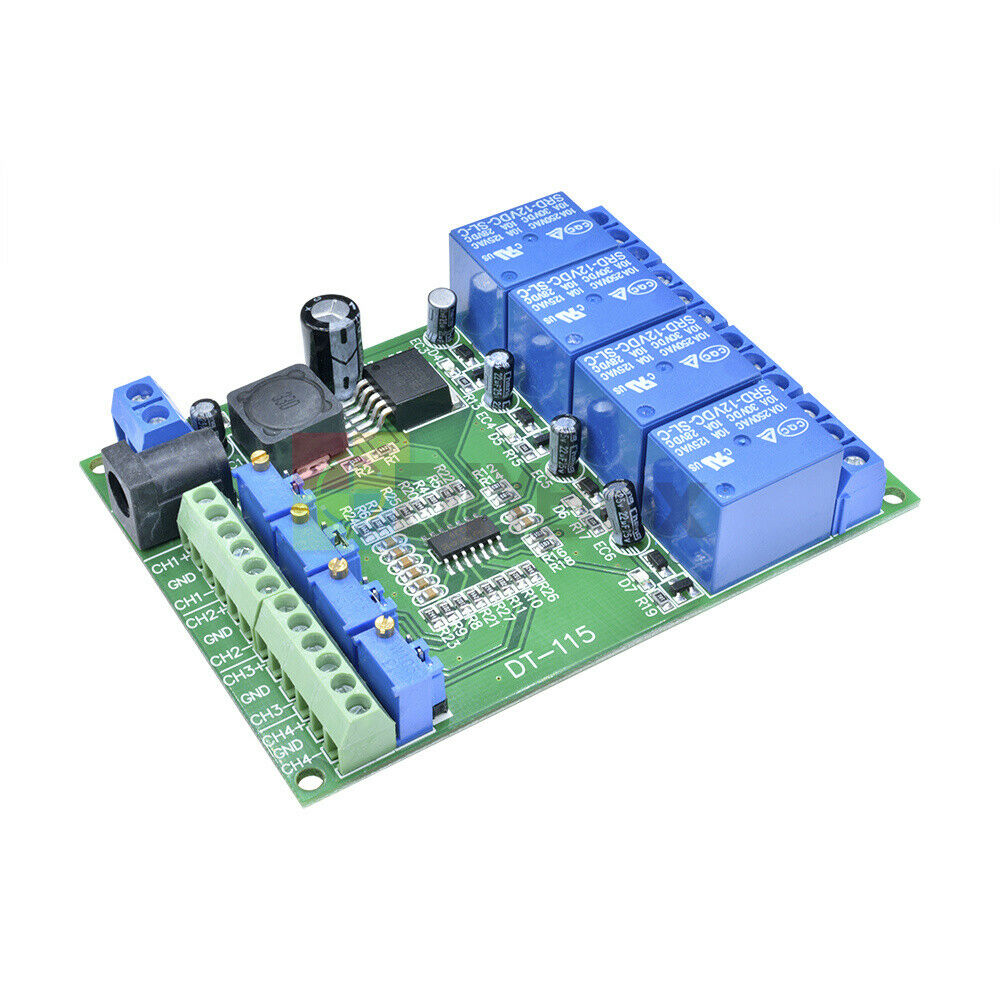 DC 12V LM393 Stable Comparator Module 4 Channel Voltage Development Board Module
