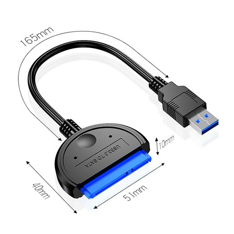 USB3.0 to SATA Adapter Cable 2.5-Inch Hard Drive Adapter Cable Hard Drive A X9I1