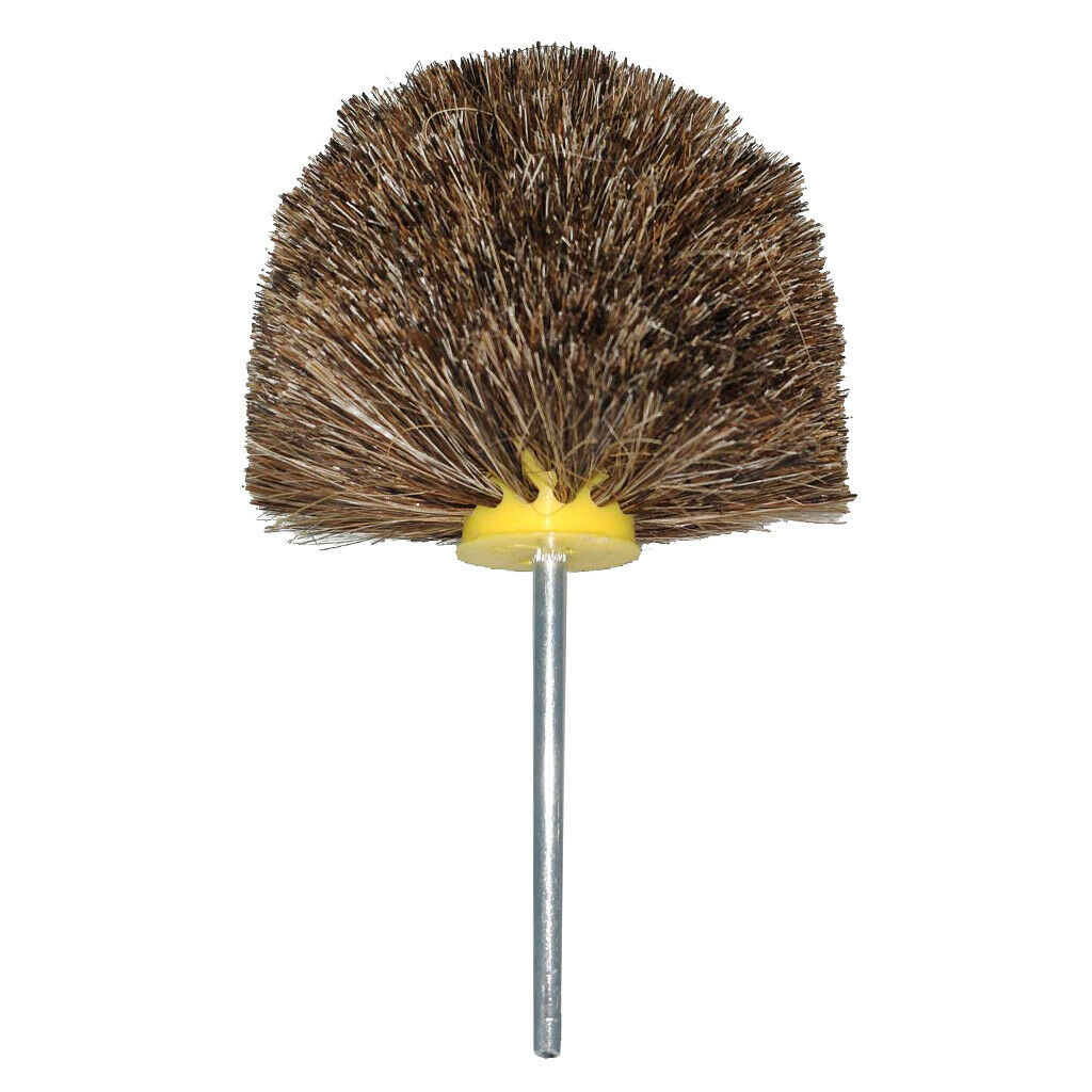 Ball Style Wire Drill Brush  Horsehair
