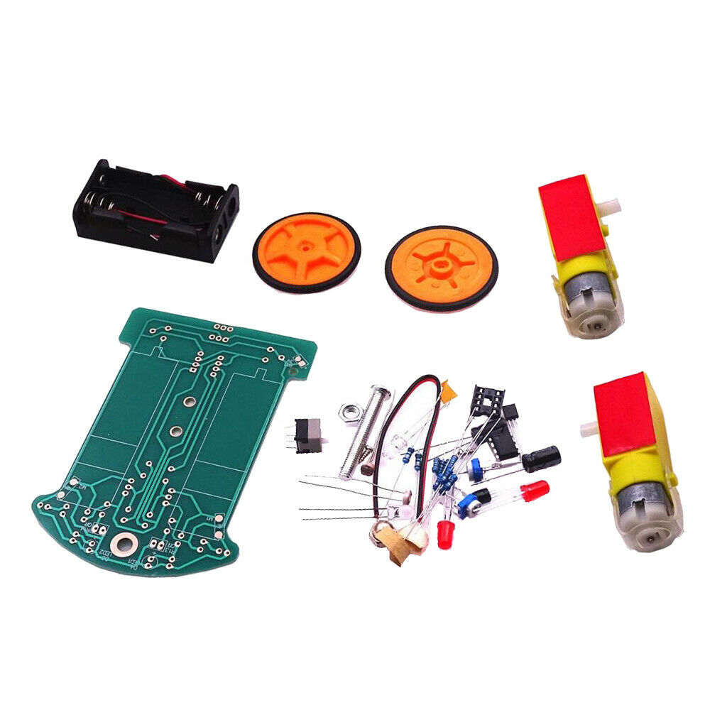 Smart Car Line Tracking Robot DIY Kit for Kids Education School Competition