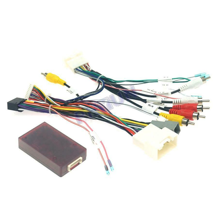 16Pin Car Stereo Radio Wiring Harness w/ Canbus For Mitsubishi Pajero  2018-2020