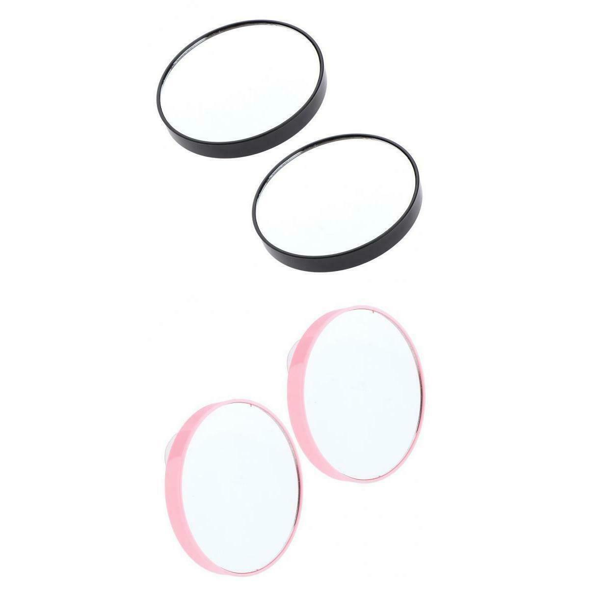 4xTravel Wall Suction Mirror 10X Magnifying Makeup Cosmetic Bedroom Mirrors