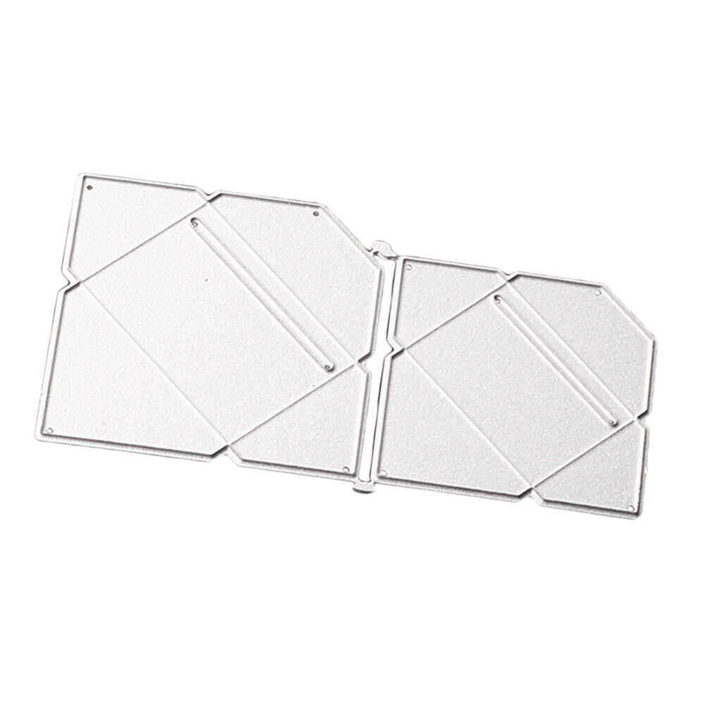 Love Letter Shape DIY Cutting Die Embossing Stencil Folder Scrapbook Making