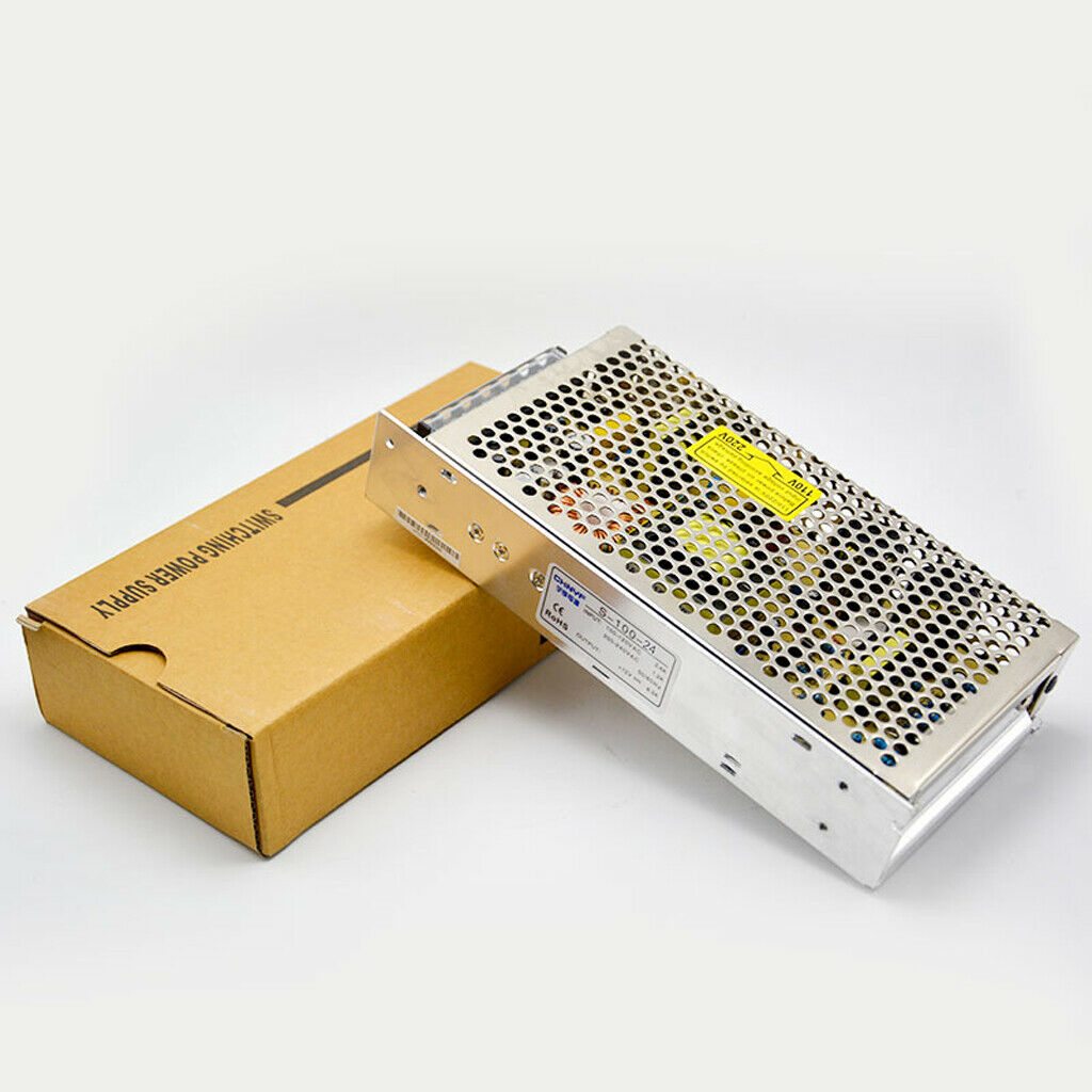 AC 110V-220V 50/60Hz to DC Switch Power Supply Driver Adapter 100W 24V 4.2A