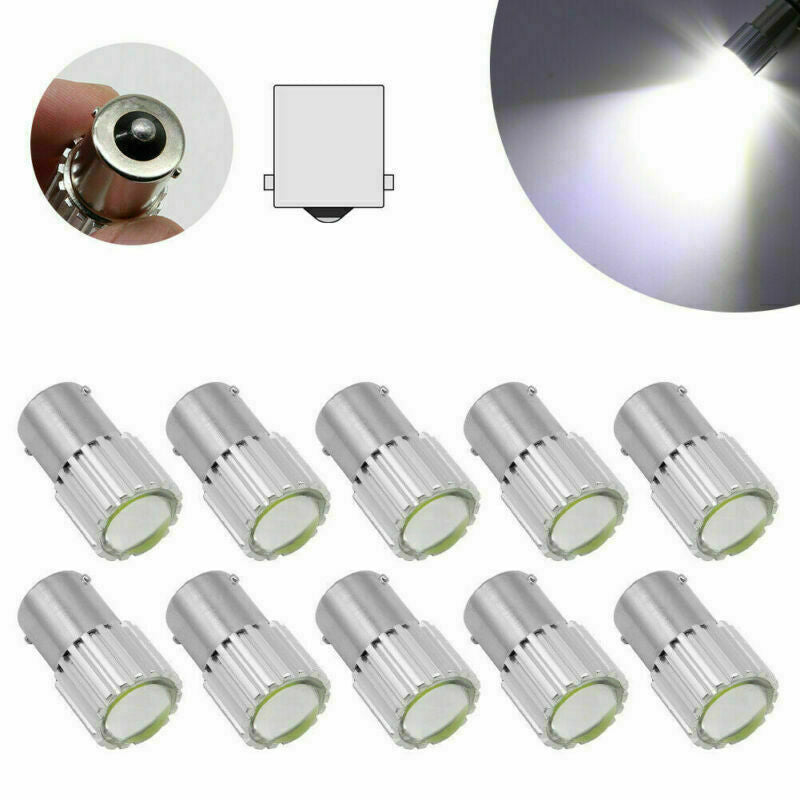 2X 1156 BA15S LED 6000K Canbus White Bright Car Brake Reverse Lamp Light Bulb