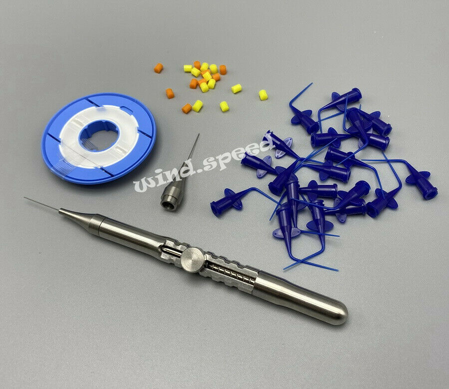 Dental Root Canal File Extractor Metal head Tip Endo Endodontics Endodontist kit