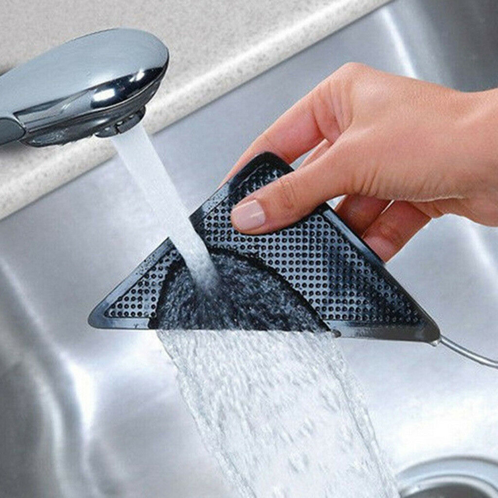 2X 4Pcs Reusable Rug Carpet Mat Curling Grippers Anti Slip Grip Skid Tape