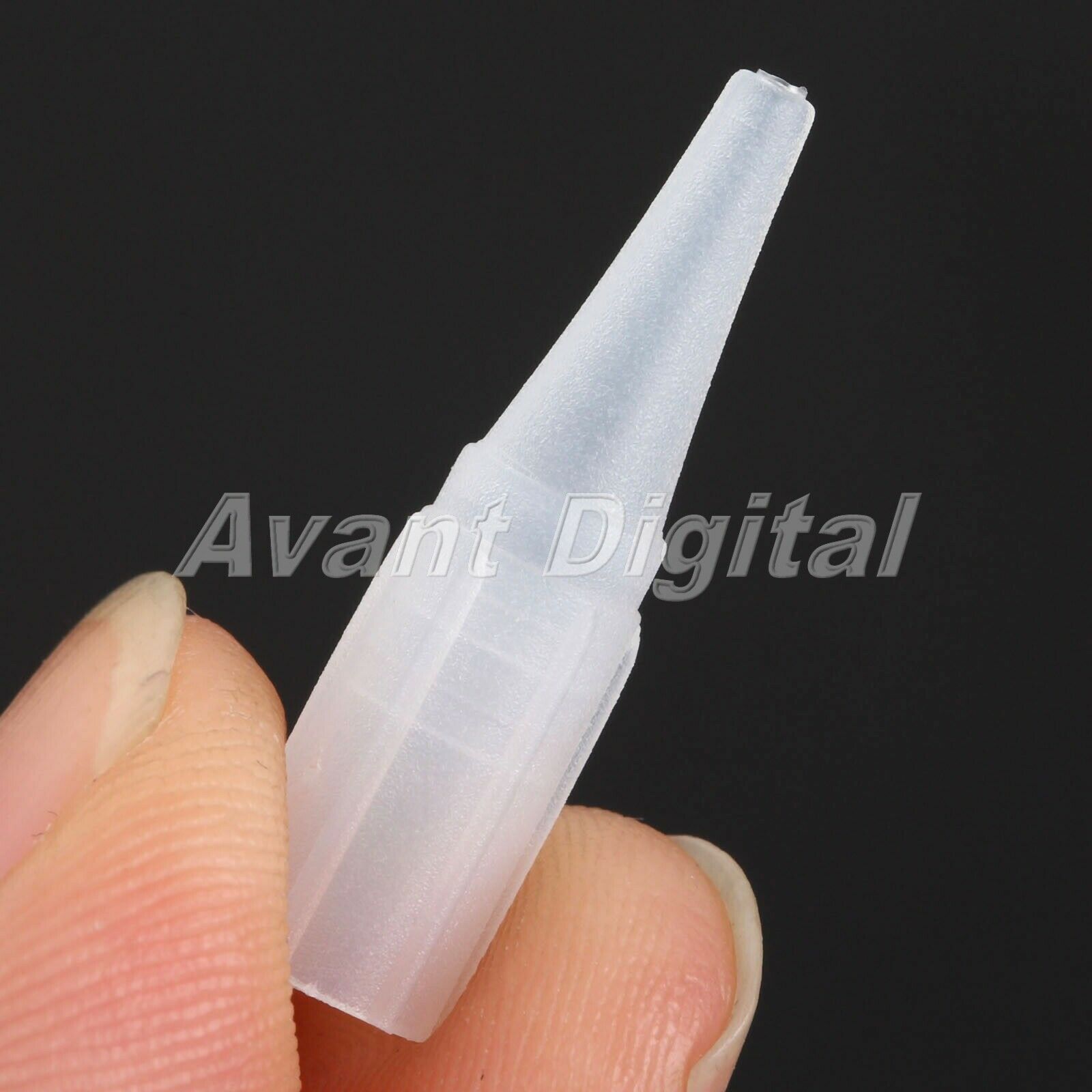 50pcs Pro Permanent Eyebrow Tattoo Needle Tips Round Mouth 7R Tattoo Use Supply