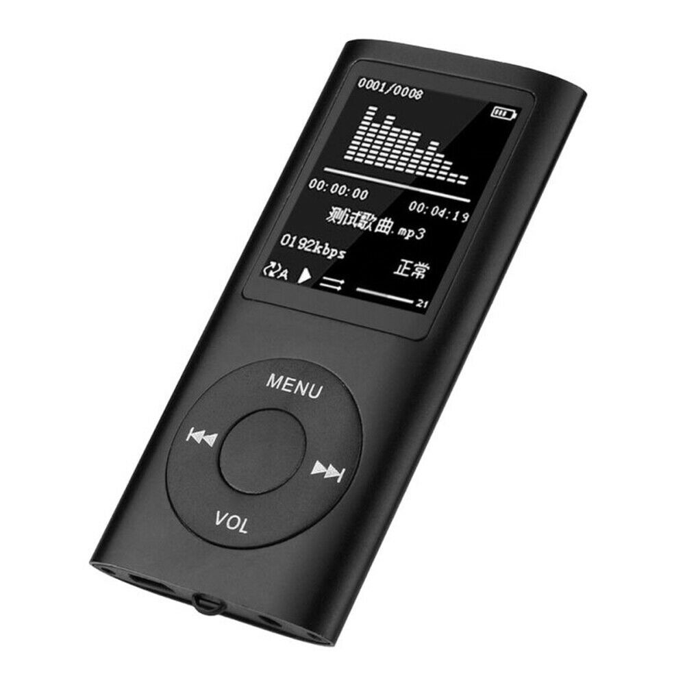 MP4 Music Player HIFI MP3 Player Digital LCD Screen Voice Recording Radio LIN