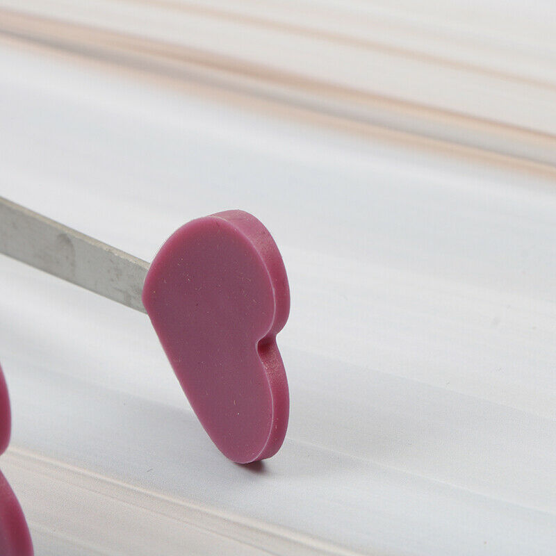 1Pc Silicone Clip Non-slip Ice Clip Stainless Steel Mini Food Clip Fruit .l8