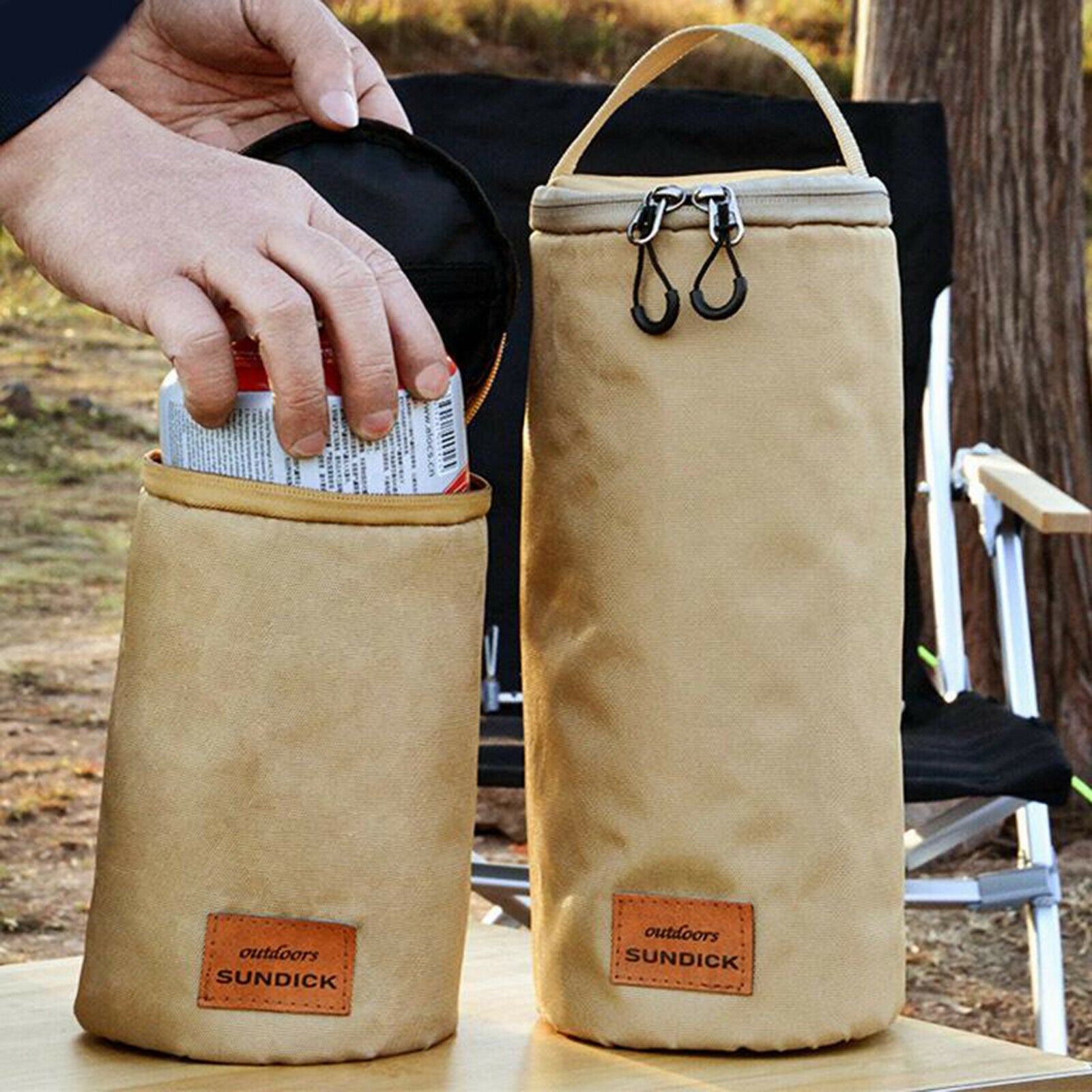 Gas Cylinder Protect Bag Gas Bottle Pouch 16x32cm Covers Guard Handbag